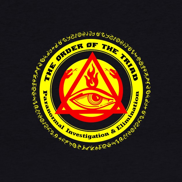 Order of the Triad (Black Print) by Nerdology